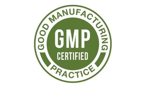 Nerve Fresh GMP certified manufacturing badge